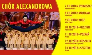 Ile trwa koncert Chóru Aleksandrowa? Sprawdź czas trwania