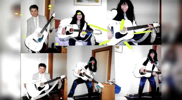 Chłopak z gitarą byłby dla mnie parą chwyty i tekst piosenki