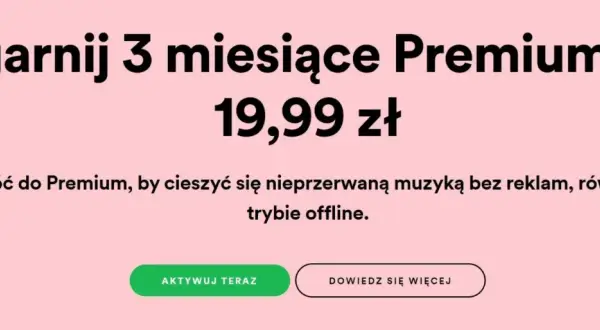 Jak włączyć Spotify Premium i cieszyć się muzyką bez reklam
