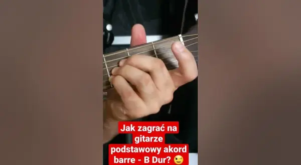 Chwyty gitarowe B dur: proste wersje dla każdego gitarzysty