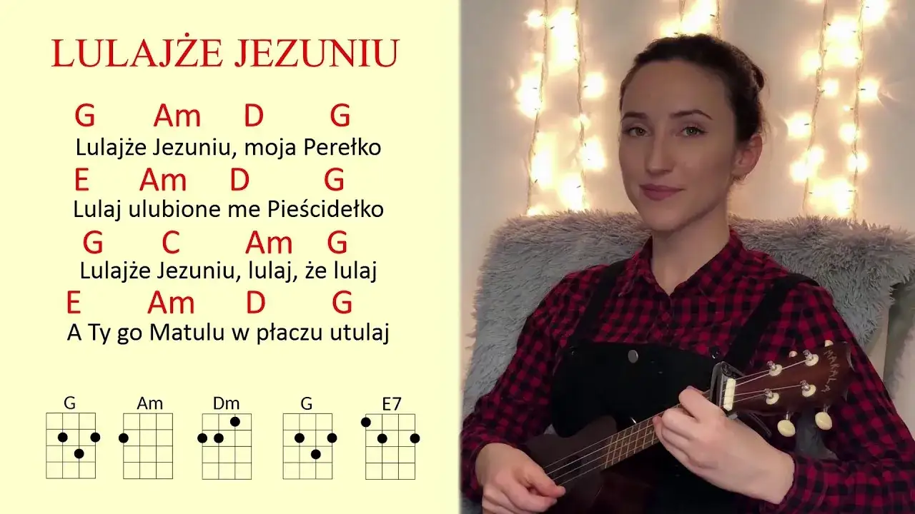 Zdjęcie Proste chwyty na gitarę do kolędy lulajże jezuniu dla początkujących